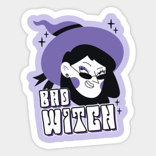 bad witch Sticker